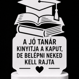 a jo tanar kinyitja a kaput